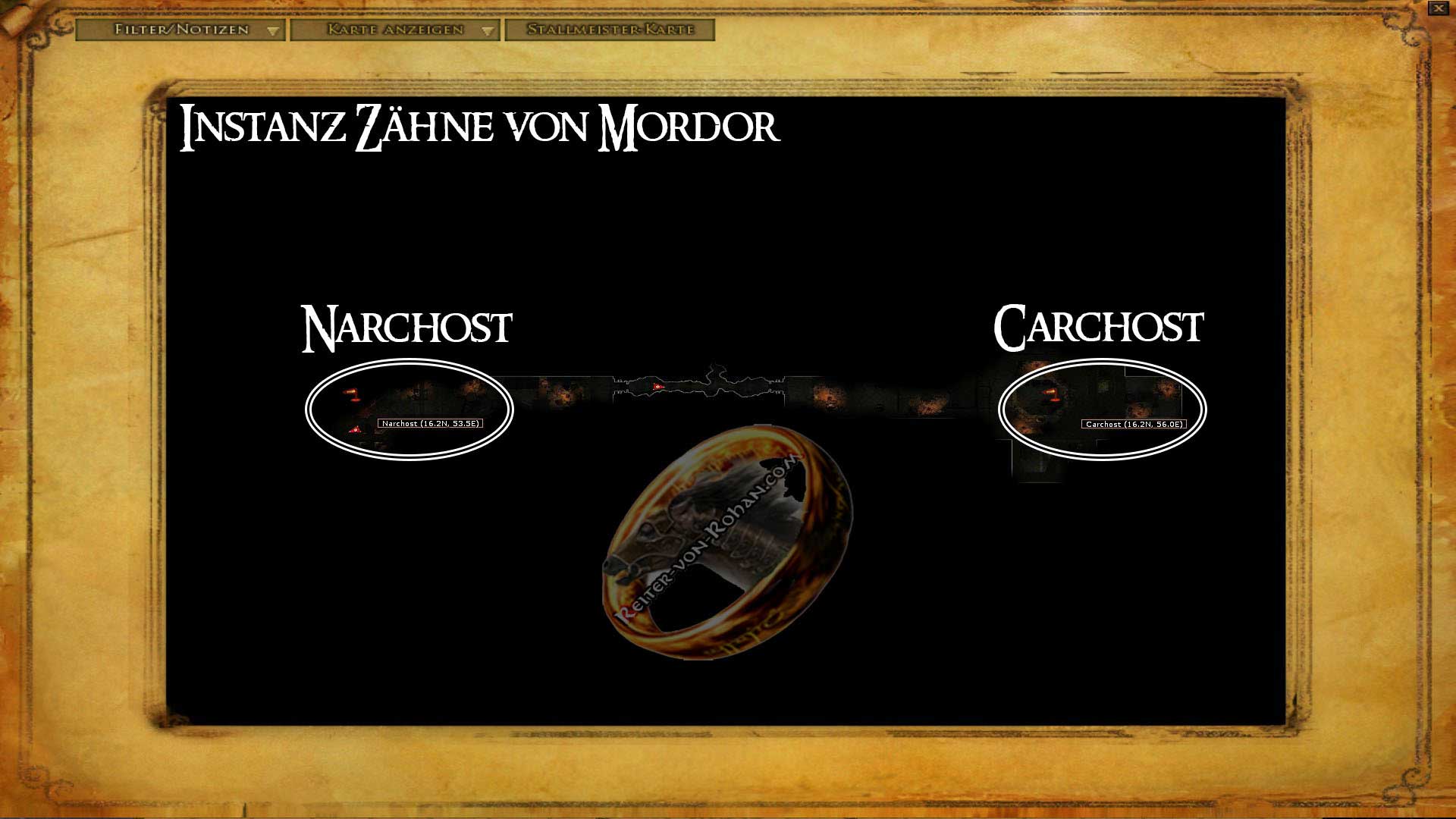 carchost und narchost inimap