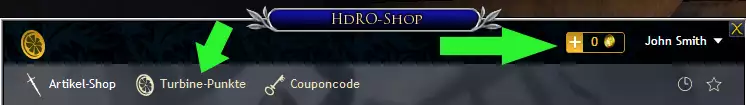 LOTRO Add Turbine Points DE